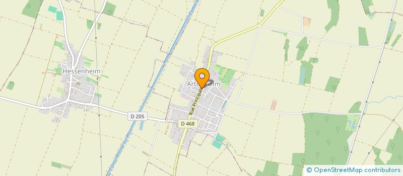 localisation de l'entreprise AUTOUR DE L'ECOLE  BOOTZHEIM