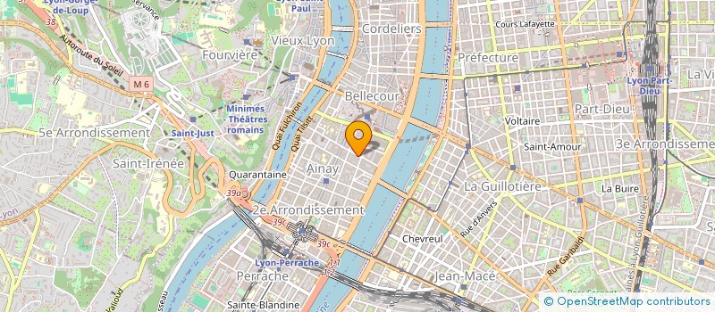 localisation de l'entreprise AUTOUR DE L IMAGE à LYON