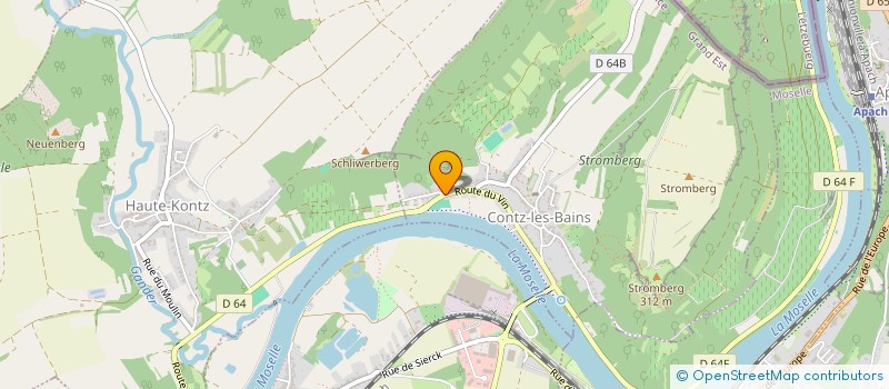 localisation de l'entreprise AUTOUR DE L'ORGUE  CONTZ-LES-BAINS