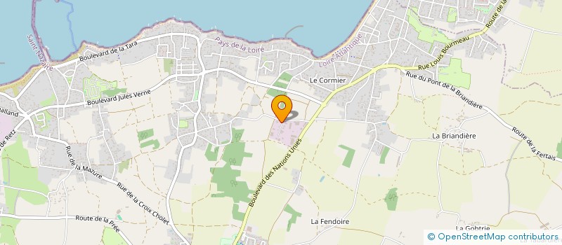 localisation de l'entreprise AUTOUR DE LA BRANCHE à LA PLAINE-SUR-MER