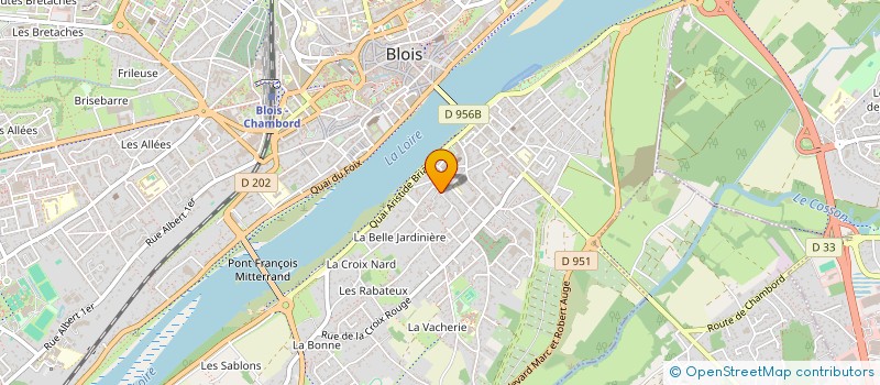 localisation de l'entreprise AUTOUR DE LA CHANSON à BLOIS