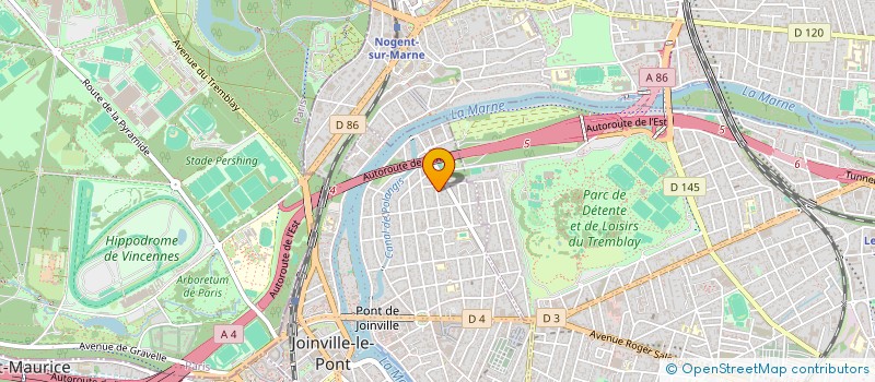 localisation de l'entreprise AUTOUR DE LA FAMILLE à JOINVILLE-LE-PONT