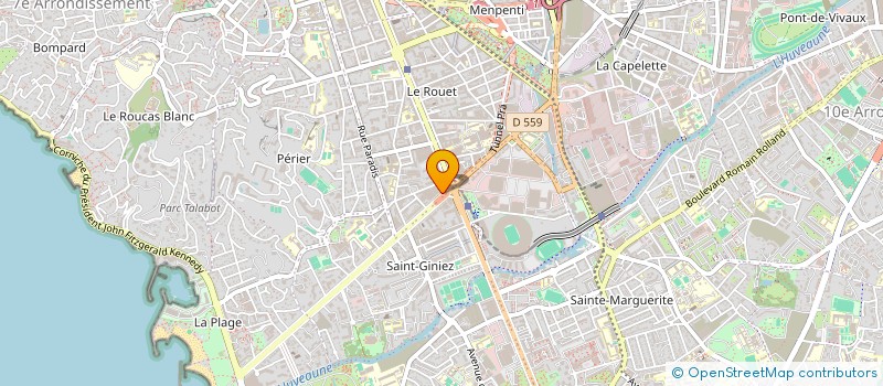 localisation de l'entreprise AUTOUR DE LA GARE à MARSEILLE