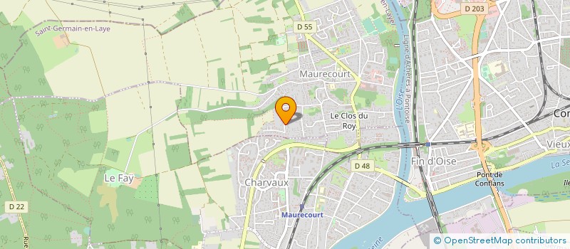 localisation de l'entreprise AUTOUR DE LA MAISON  MAURECOURT