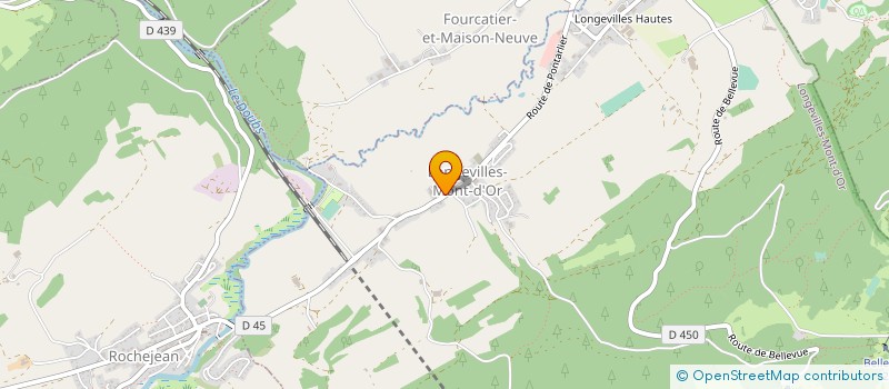 localisation de l'entreprise AUTOUR DE LA MAISON  LONGEVILLES-MONT-D'OR