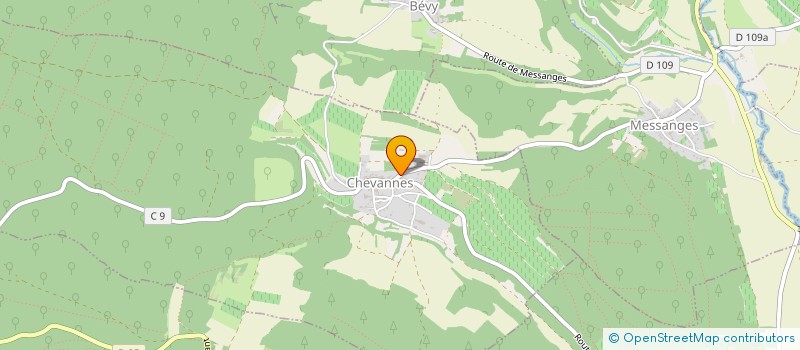 localisation de l'entreprise AUTOUR DE LA MUSIQUE @21  CHEVANNES