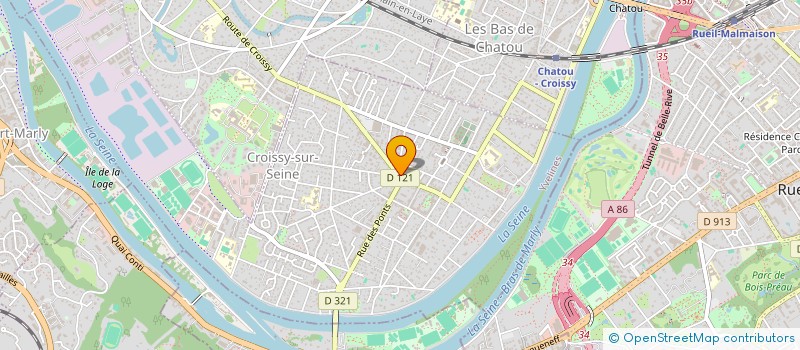localisation de l'entreprise AUTOUR DE LA NATURE à CROISSY-SUR-SEINE