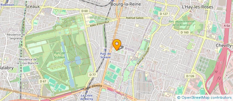 localisation de l'entreprise AUTOUR DE LA PIERRE à ANTONY