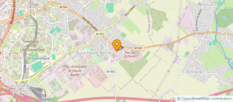 localisation de l'entreprise AUTOUR DE LA POELE  AUCHY-LES-MINES