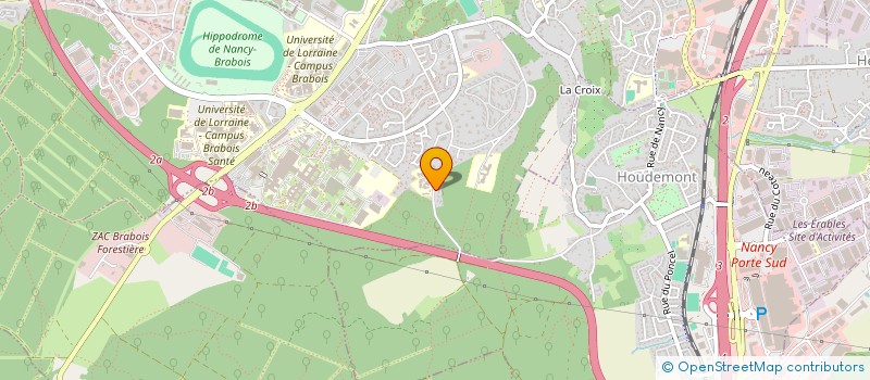 localisation de l'entreprise AUTOUR DE LA POESIE  VANDUVRE-LES-NANCY