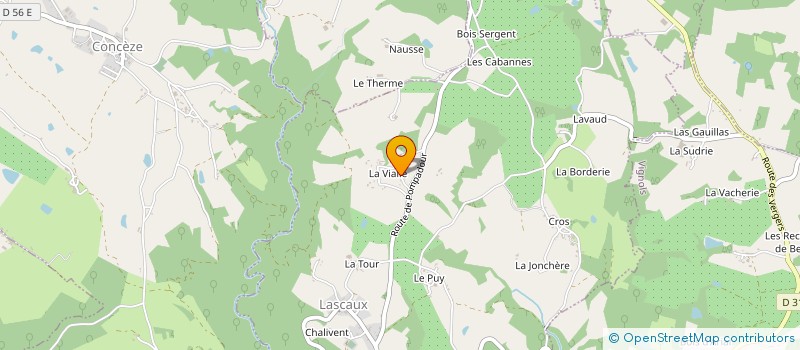 localisation de l'entreprise AUTOUR DE LA POMME à OBJAT