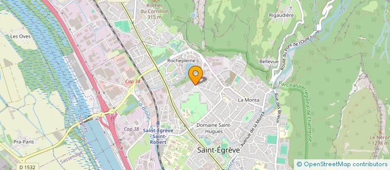 localisation de l'entreprise AUTOUR DE LOLA COMMUNICATION à SAINT-EGREVE