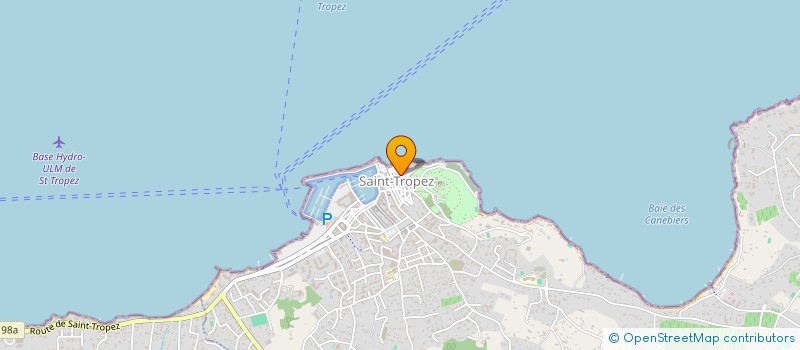 localisation de l'entreprise AUTOUR DE MINUIT à SAINT-TROPEZ