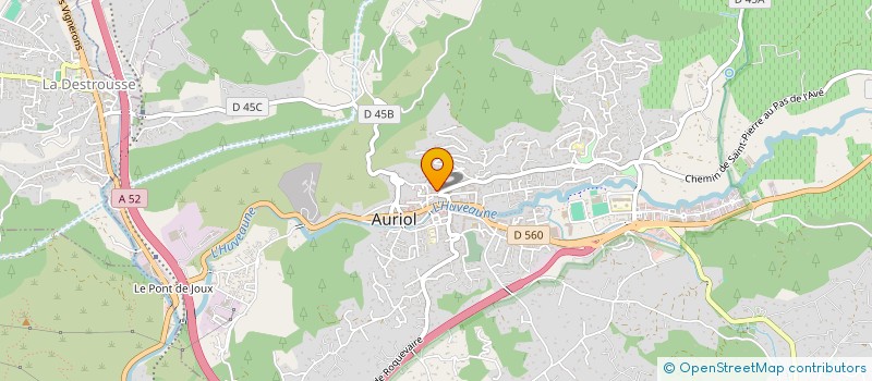 localisation de l'entreprise AUTOUR DE NOUS à AURIOL