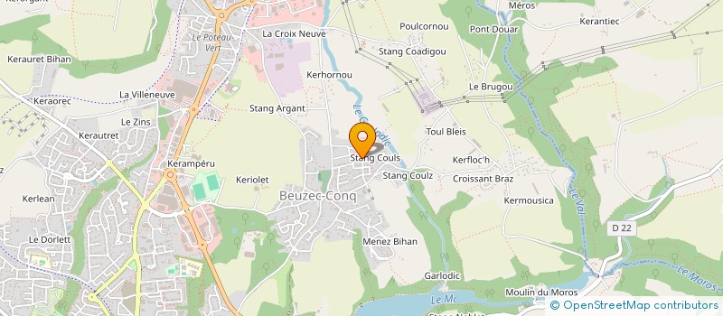 localisation de l'entreprise AUTOUR DE TOI à CONCARNEAU