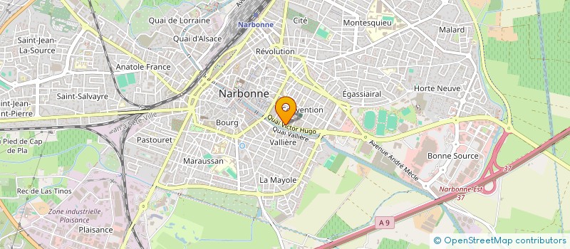 localisation de l'entreprise AUTOUR DES MINOTS à NARBONNE