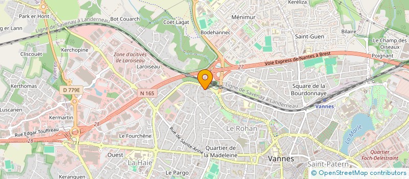 localisation de l'entreprise AUTOUR DES MONDES à VANNES