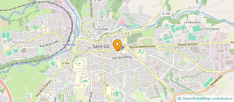 localisation de l'entreprise AUTOUR DES MONTS  SAINT-LO