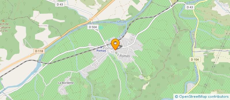 localisation de l'entreprise AUTOUR DU BOIS  COUFFOULENS