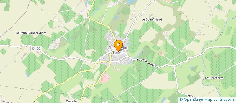 localisation de l'entreprise AUTOUR DU BOIS  TERRANJOU