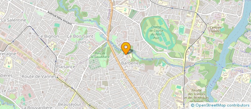 localisation de l'entreprise AUTOUR DU CENS à NANTES