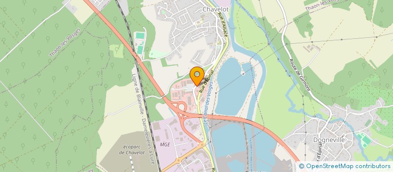 localisation de l'entreprise AUTOUR DU FEU à CHAVELOT