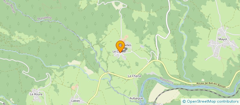 localisation de l'entreprise AUTOUR DU FOUR DE BRUAILLES  MALVALETTE