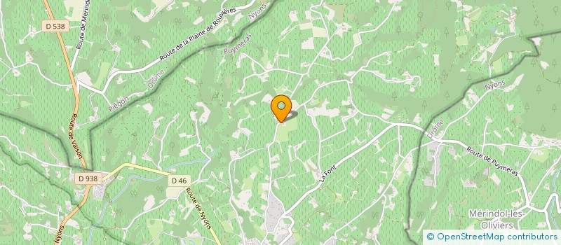 localisation de l'entreprise AUTOUR DU JARDIN  PUYMERAS