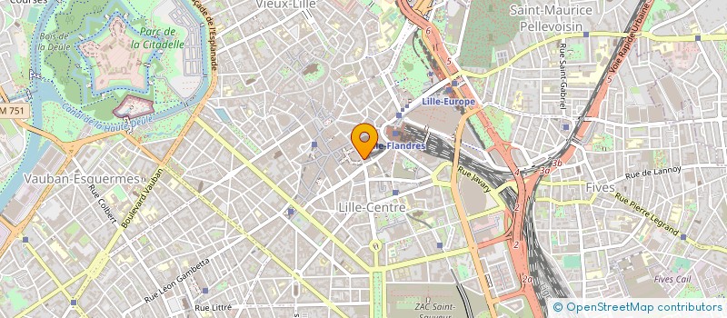 localisation de l'entreprise AUTOUR DU MONDE à LILLE