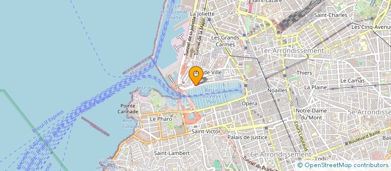 localisation de l'entreprise AUTOUR DU MONDE à MARSEILLE