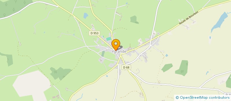 localisation de l'entreprise AUTOUR DU MONDE HORS DES SENTIERS BATTUS  YGRANDE