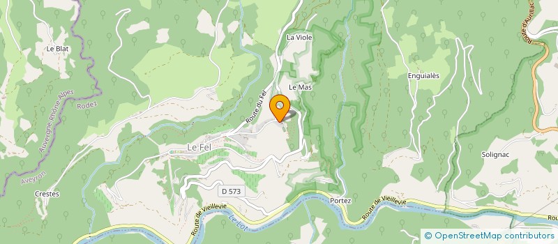 localisation de l'entreprise AUTOUR DU NID  LE FEL