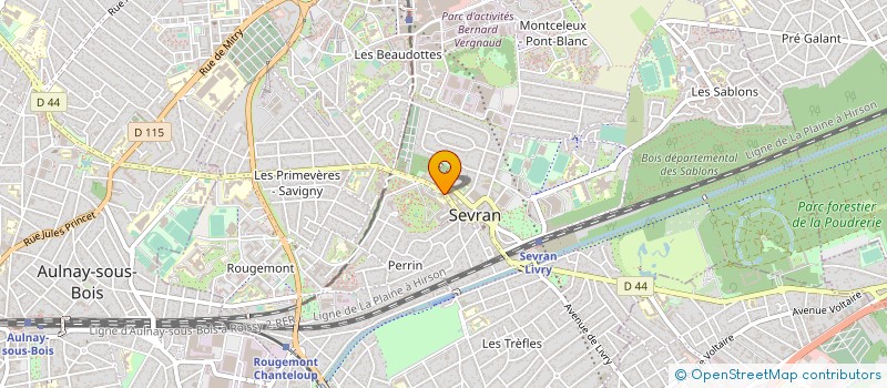 localisation de l'entreprise AUTOUR DU PAIN à SEVRAN