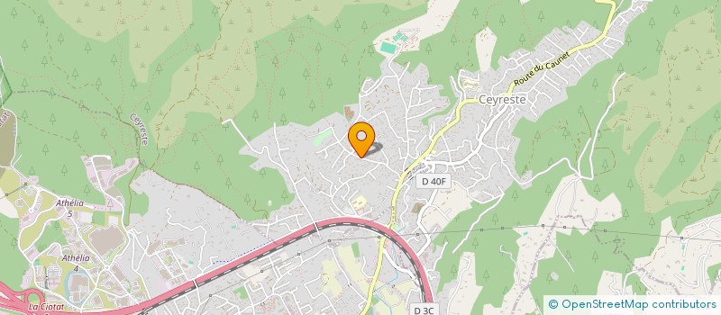 localisation de l'entreprise AUTOUR DU PIANO à CEYRESTE