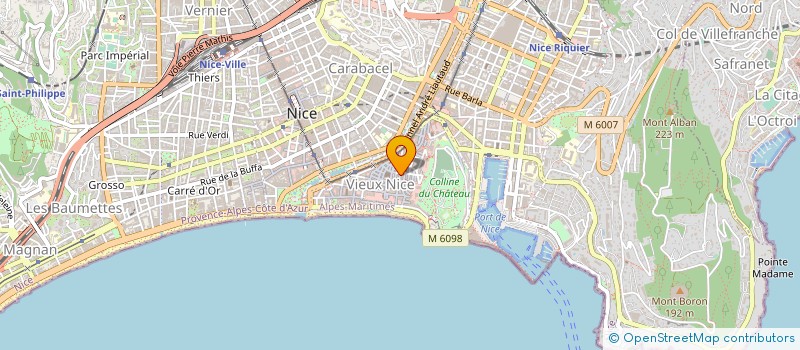localisation de l'entreprise AUTOUR DU POT à NICE
