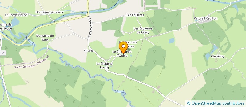 localisation de l'entreprise AUTOUR DU PRIEURE DE MONTEMPUY à SAINT-PARIZE-EN-VIRY