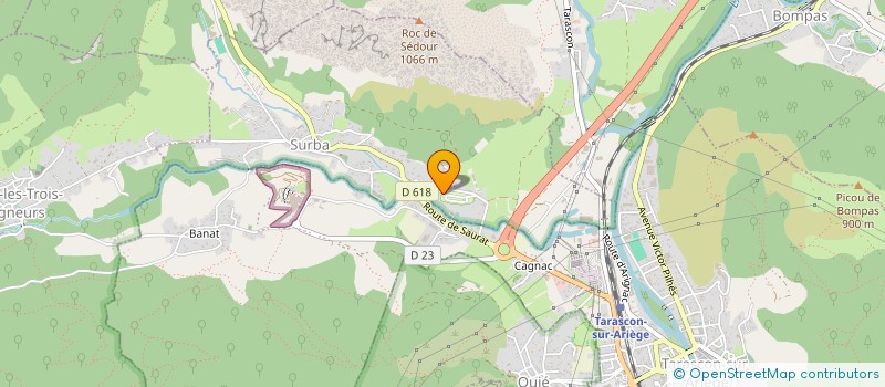 localisation de l'entreprise AUTOUR DU SEDOUR à SURBA