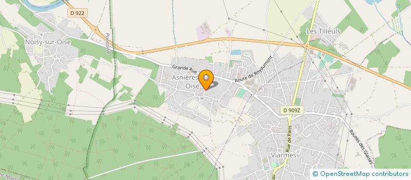 localisation de l'entreprise AUTOUR DU VERGER  ASNIERES-SUR-OISE