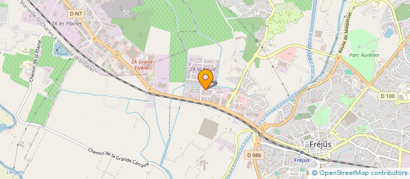 localisation de l'entreprise AUTOVIF à FREJUS