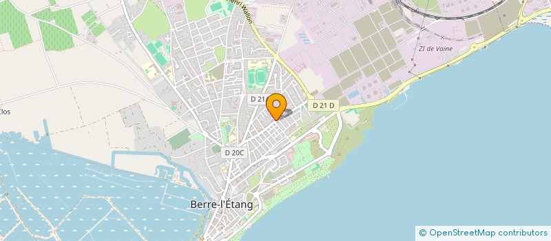 localisation de l'entreprise AUTOVISION BERRE à BERRE-L'ETANG