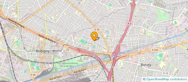 localisation de l'entreprise AUTOVISTA  BOBIGNY