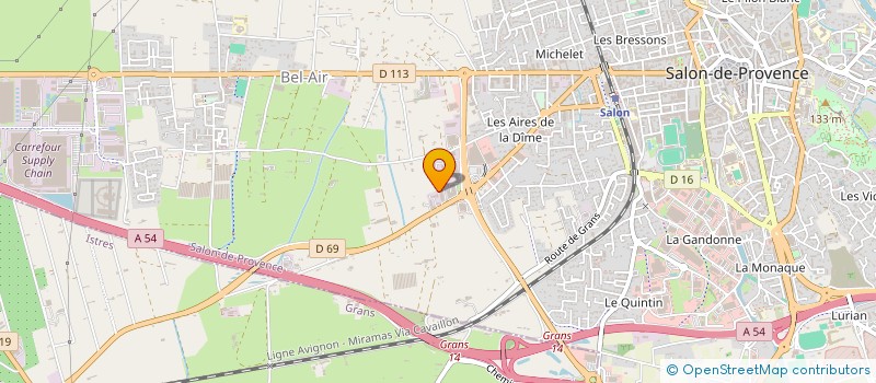 localisation de l'entreprise AUTOZEN à SALON-DE-PROVENCE