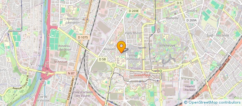 localisation de l'entreprise AUTOZEN CONCEPT à GRENOBLE