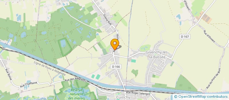 localisation de l'entreprise AUTOZEN62  CUINCHY