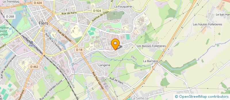 localisation de l'entreprise AUTOZONE à FLERS