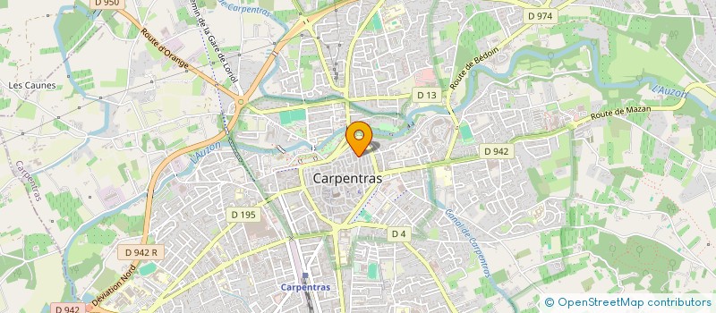 localisation de l'entreprise AUTRE PART  CARPENTRAS