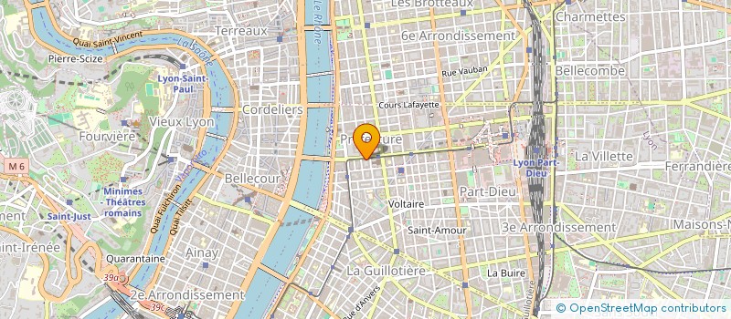 localisation de l'entreprise AUTRE VUE DIFFUSION à LYON