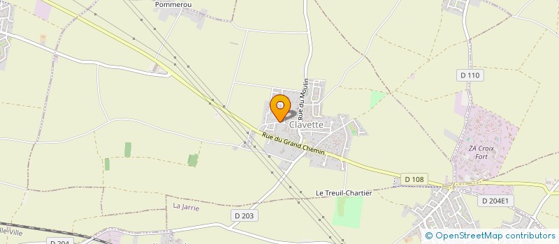 localisation de l'entreprise AUTRE VUE INOV ET DEVELPPPEMENT  LA JARRIE