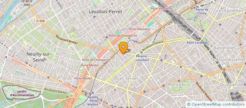 localisation de l'entreprise AUTRECHOSE COMMUNICATION  PARIS 17