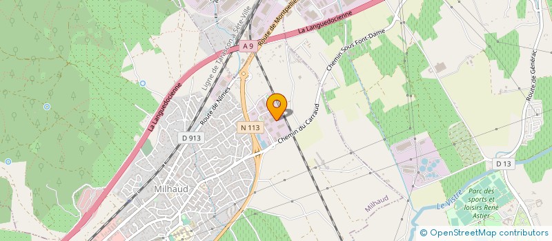 localisation de l'entreprise AUTREFOIS  MILHAUD